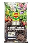 COMPO BIO Universal-Erde für Zimmerpflanzen, Ideal auch als Gemüseerde, für Obst und...