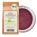 Kamelur Bio Wild Heidelbeerpulver gefriergetrocknet aus EU-Landwirtschaft - 250g -...