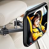 Spiegel Auto Baby Rückbank Rueckspiegel - Autospiegel Baby Rücksitz mit Haken...