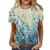 Damen Kleid sexy Damenkleider Sommer Bluse Damen v Ausschnitt Longbluse Damen Sommer Damen...