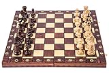 Square - Schach Schachspiel - AMBASADOR LUX - 52 x 52 cm - Schachfiguren &...