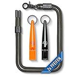 GIZZY® 2X Hundepfeife lauter & weitreichender Pfeifton I 2X Hundepfeifen ideal...