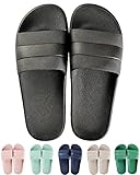 GURGER Badeschuhe Damen Herren Dusch Hausschuhe Slippers Sommer Slide...