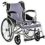 Antar AT52301 Ultraleicht Stahl Rollstuhl, 12400 g