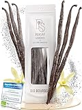 15 BIO Bourbon Vanilleschoten von PerSaf I in Premium-Qualität I Länge 15-18 cm I Frisch...