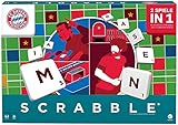 Mattel Games HCK88 - Scrabble FC Bayern München Bundesliga Edition, Familien...