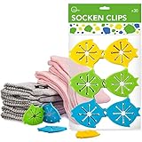 itena® Sockenclips (30 Stück) für Waschmaschine und Trockner I...