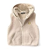 Happy Cherry Girls Fleece Weste Warme Winterjacke Reißverschluss Weste Skifahren gegen...