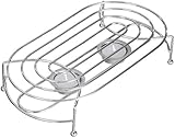 axentia Stövchen in Silber, verchromtes Warmhaltegitter für 2 Teelichter, ca....