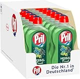 PRIL Herbal Fresh Limited Edition (16 x 450 ml), Handgeschirrspülmittel mit hoher...