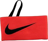 Nike Fussball Arm Band 2.0 Kapitänsbinde, Orange (Total Crimson/Black), One Size