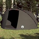 Angelzelt 5 Personen Braun Wasserdicht, Xichuzi Caming Zelt, Camping Tents, Camping-Zelt -...