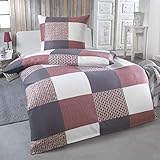 DreamHome Warme Winter Mikrofaser Termo Fleece Bettwäsche 135x200 155x220 200x200 für...