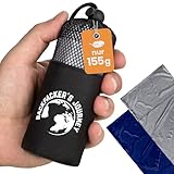 Backpacker's Journey Hüttenschlafsack (nur 155g), ultraleichter und platzsparender...