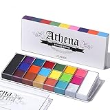 UCANBE Athena Face Paint 20 Farben für Theaterschminke - Halloween Körperfarben Hohe...