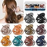 ZOYLINK Haarklauenclips Damen , 10PCS Klaue Clips Haarspangen Damen mit Box...