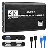 Rybozen Game Capture Karte USB 3.0 Video Card HD 1080P HDMI Videoaufnahme mit...