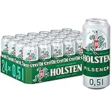 Holsten Pilsener 4,8 % Vol. Premium Pils l |24 Dosenbiere 0,5 L mit erfrischend feinherbem...