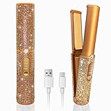 Kabelloses Haarglätteisen 2-in-1, Tragbares Glätteisen mit 5000mAh Akku,...