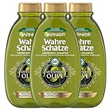 Garnier Wahre Schätze Nährendes Shampoo Mythische Olive; regeneriert ohne zu beschweren,...
