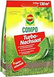 COMPO Turbo Nachsaat - Schnellkeimende Rasensaat - Premium Rasensamen mit Keimsicherheit -...