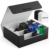 Mlikero Sammelkarten-Aufbewahrungsbox für 1800+ Karten, Magnetische Karten...