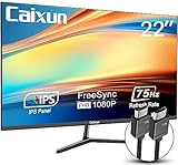 Caixun 22 Zoll Monitor, IPS Business Computer Monitor 75Hz PC Bildschirm, FHD 1080P...