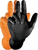 Grippaz Gripster Nitril Handschuhe extrem robust und reißfest pattentierte...