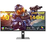 INNOCN Gaming Monitor 40 Zoll, Ultrawide UWQHD 3440 x 1440P IPS, 144Hz...