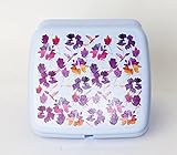 Tupperware Sandwichbox, Lunchbox, Brotdose Blumen