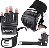 SAWANS Boxsack-Handschuhe, Karate-Handschuhe, MMA, Körperkampf, Taekwondo-Training,...