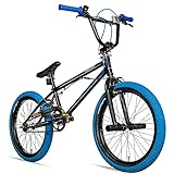 Bergsteiger Halifax 20 Zoll BMX, Fatbike, 360° Rotor-System, Freestyle, 2 Stahl...