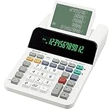 Sharp EL-1501 Anzeigender Tischrechner (Paper& Ink-Free, 12-stelliges und 5-zeiliges LCD...