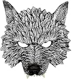 Werwolf Maske Oder Wolf Maske. Maske Terror Oder Angst Für Halloween. Zubehör...