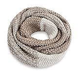 Neverless® Damen Loopschal Strickschal Schlauchschal Winterschal Grobstrick...