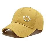 YAMEE Baseball Cap Damen Herren Baumwolle, Baseball-Mütze Unisex Verstellbar Basecap...