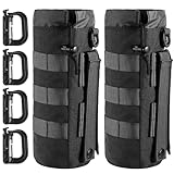 MUCHER 2 Pack Taktisch Flaschenhalter Molle Flaschen Halter Haltbares Militär...