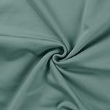 French Terry Stoff - Sommersweat, Mint als Meterware zum Nähen, 50 cm