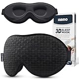 INNELO Schlafmaske für Herren Frauen, 2024 Bequeme Atmungsaktive 3D Augenmaske,...