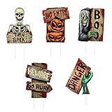 Creative Courtyard Halloween Garten Kunststoff Karton Ständer DIY Halloween Home Decor...