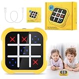Tic-Tac-Toe Elektronisch Spiel, 3-In-1 Tragbare Handheld Tik Tak Toe Elektronisch...