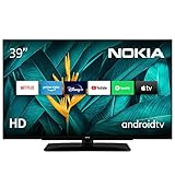 Nokia Smart TV 3900A - 39 Zoll Fernseher (98cm) Android TV (Full HD, LED, WLAN, HDR,...