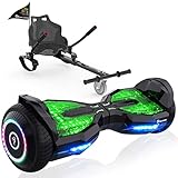 EVERCROSS 6,5 Zoll Hoverboards mit Sitz, App-fähige Bluetooth Hoverboards, Hoverboards...