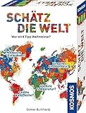 KOSMOS 682866 Schätz die Welt, Wer Wird Wett-Weltmeister? Geografie-Spiel über die...