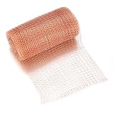 12.7cmx6m Kupferband Gegen Schnecken, Kupfergeflecht, Kupfer Mesh Rattenfallen,...
