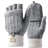 Homealexa Winterhandschuhe Touchscreen Handschuhe Strick Fingerhandschuhe Sport...