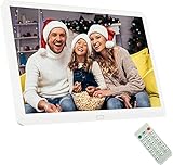 Digitaler Bilderrahmen 20 Zoll 1440X900 IPS Bildschirm Fernbedienung Bewegungssensor...