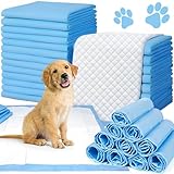 Retoo 100 Stück Trainingspads für Hunde PIPI Matten für Welpen 60 x 60cm Inkontinenz...