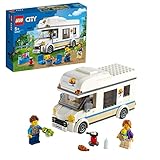 LEGO City Starke Fahrzeuge Ferien-Wohnmobil Spielzeug, Spielzeugauto Campingbus,...