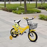 Qussse Kinderfahrrad 12 Zoll Kohlenstoffstahl Kinder Fahrrad Junge Mädchen mit...